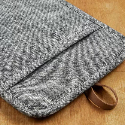Oven Mitt & Potholder with Silicon Grip