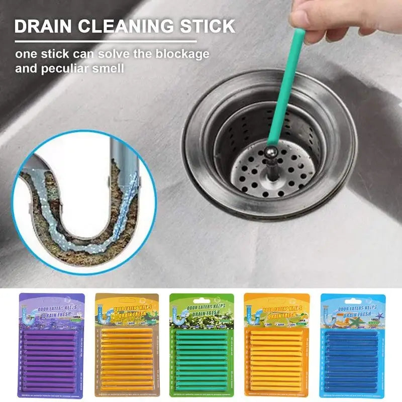 Drain Cleaner & Deodorizer (12pcs)