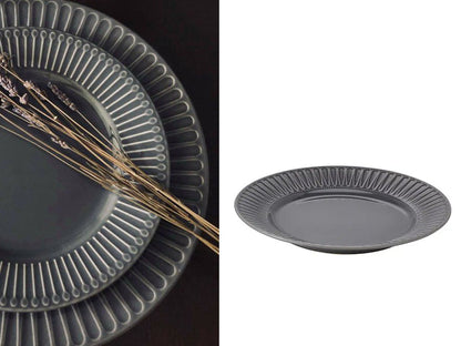 Flora Gray Side Plate