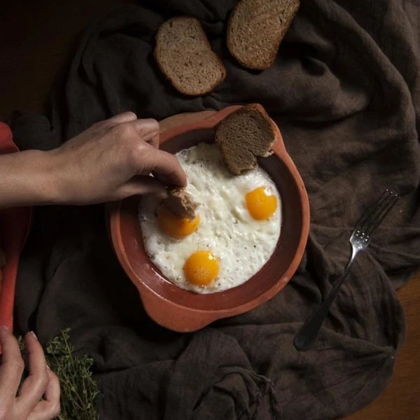 Clay Egg Pan