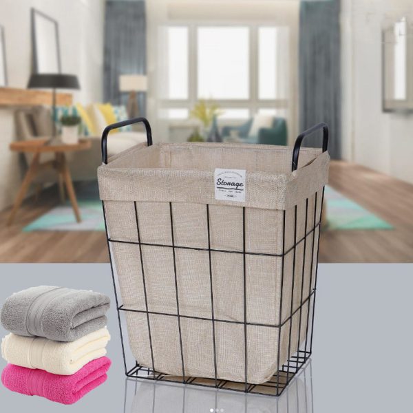 Laundry Basket Metal Wire