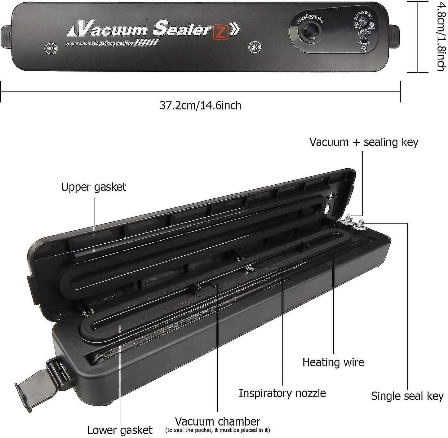Vacuum Sealer (Black)