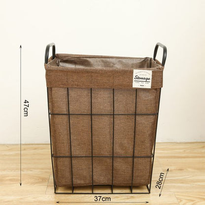 Laundry Basket Metal Wire