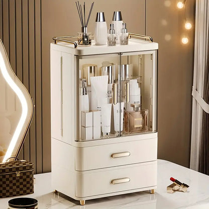 Double-Door Cosmetics Organizer