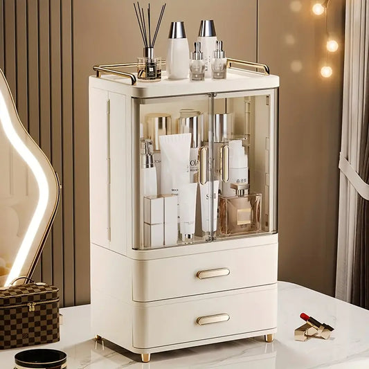 Double-Door Cosmetics Organizer