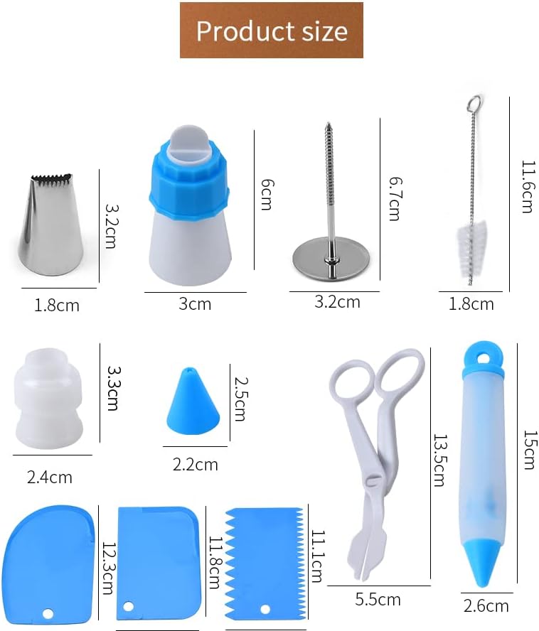 Cake Decorating Set (66 Pcs)