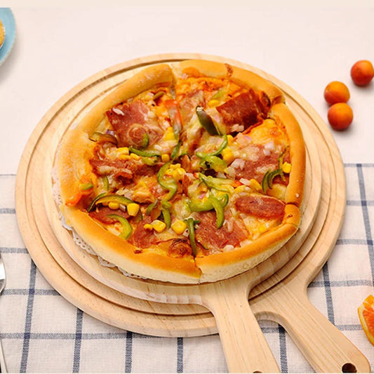 Round Bamboo Serving Board