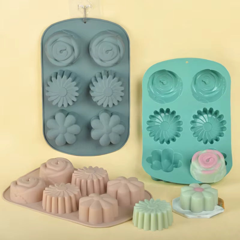Multi Flowers Mold