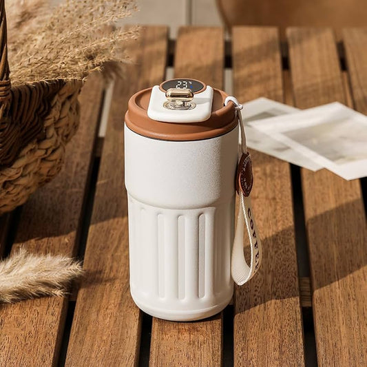 Thermal mug with indicator