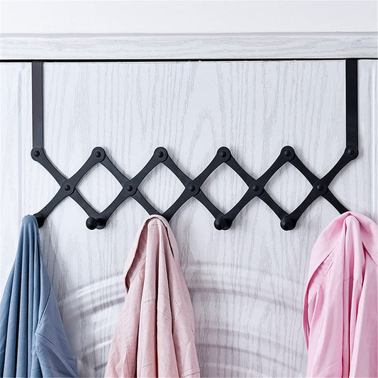 Expandable Metallic Over Door Hanger