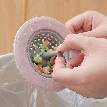 Drain Strainer  with Clever Pull Design (2pcs)