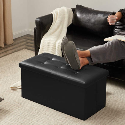 Rectangular Ottoman Folding Storage Box