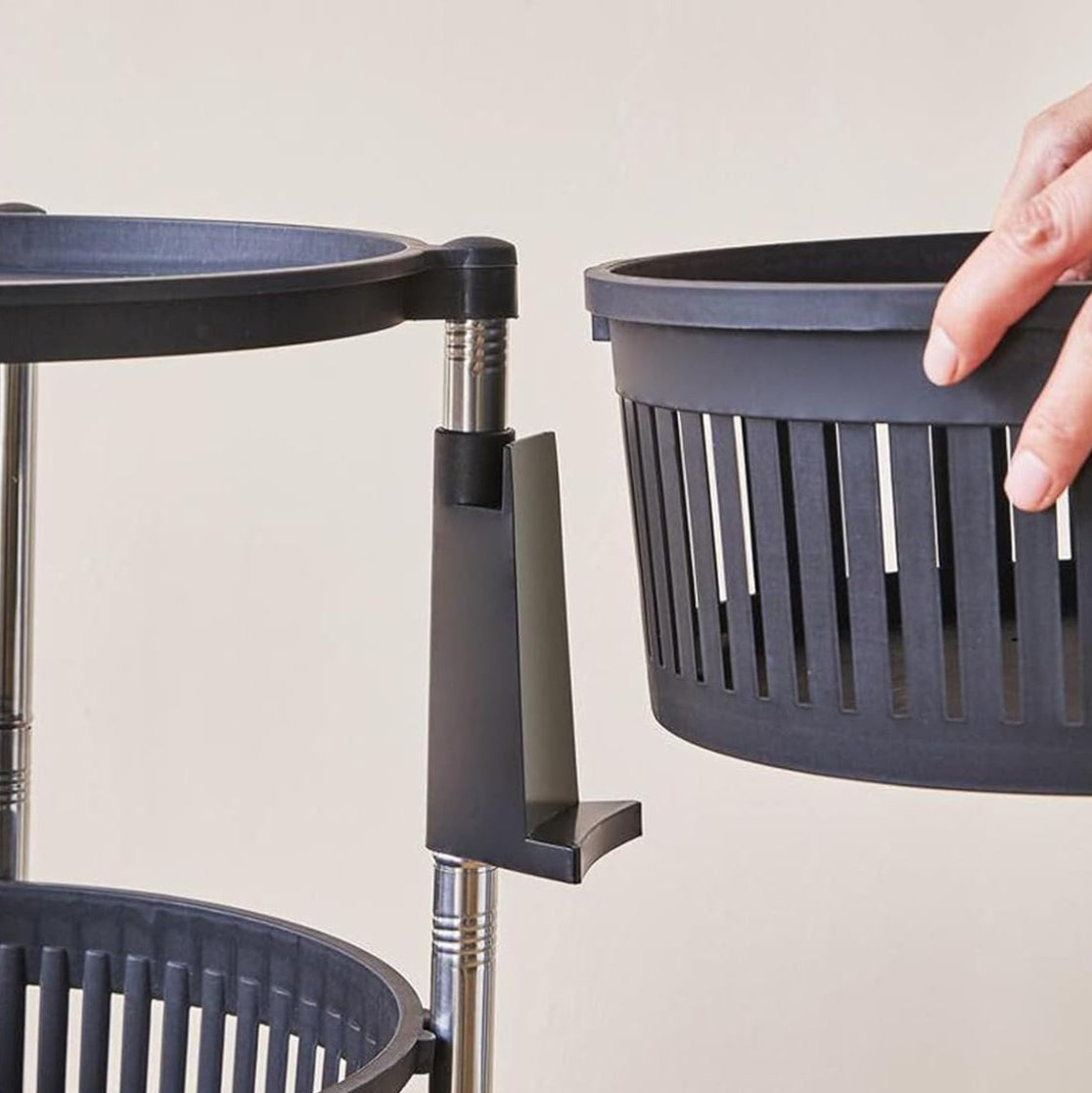 4 Layers Kitchen Trolley