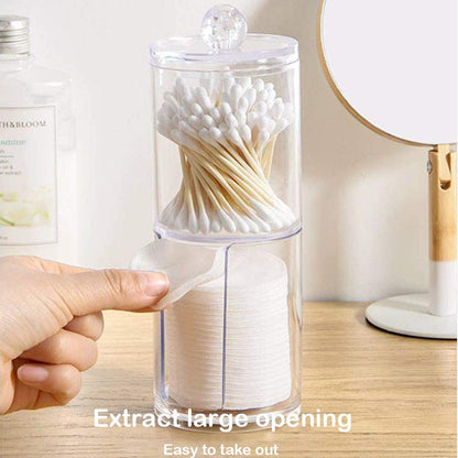 2 Pieces Cotton Pad Holder