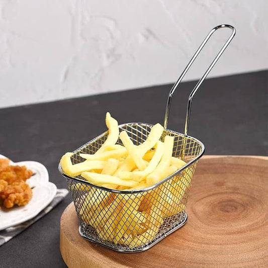 Square Fries Serving Basket