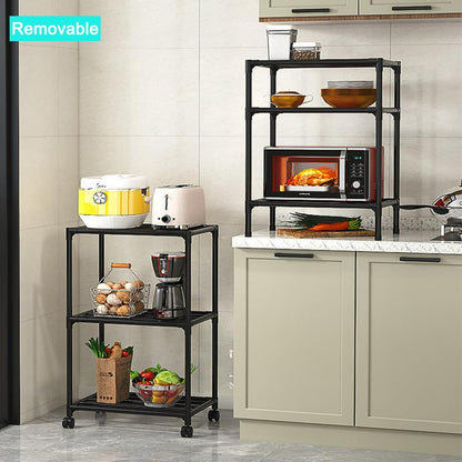 6 Tier Rolling Storage Rack