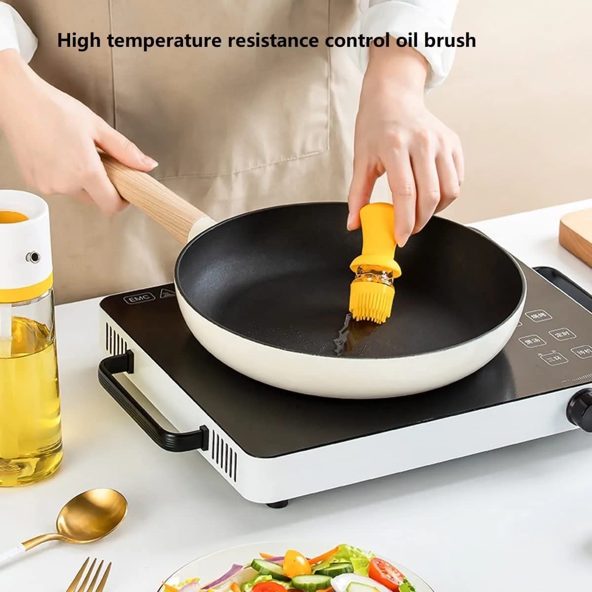 Oil Dispenser with Brush