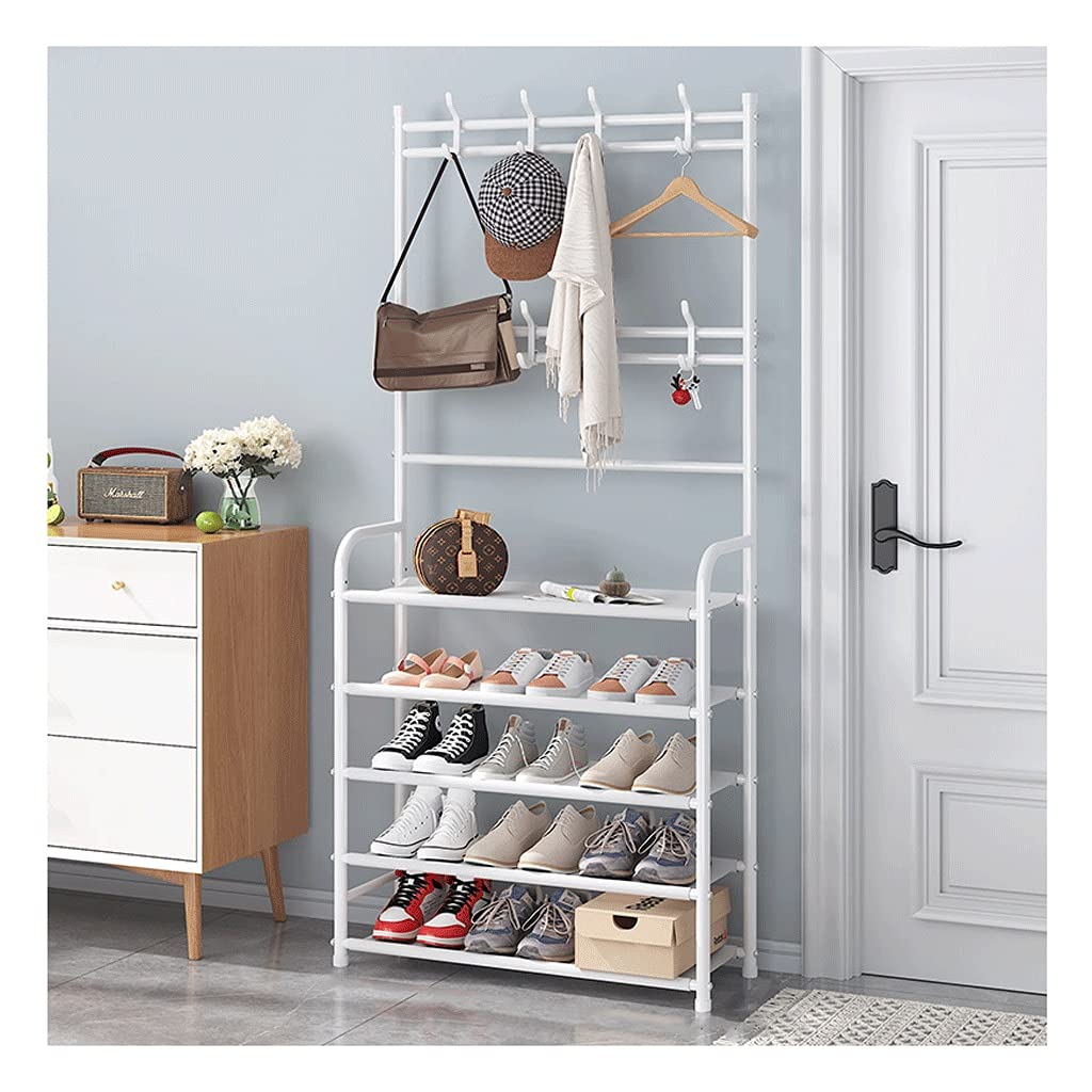 5 Tier Multi-Functional Shoe And Hat Rack
