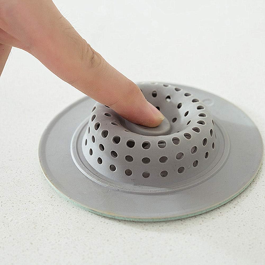 Drain Strainer  with Clever Pull Design (2pcs)