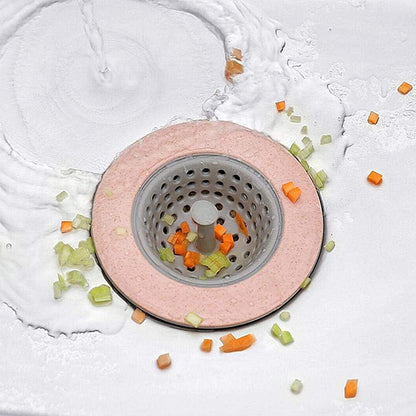 Drain Strainer  with Clever Pull Design (2pcs)