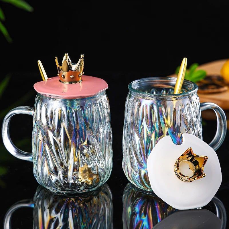 Crown Lid Mug With Spoon