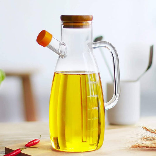 Graduated Glass Oil Cruet