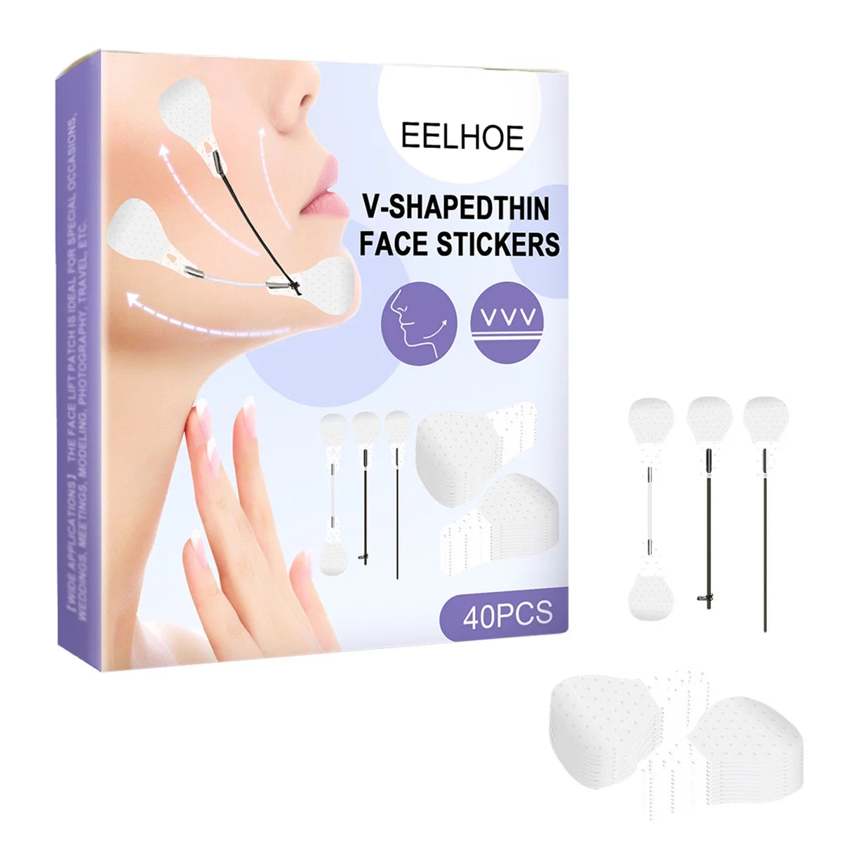facial lifting tapes (20 pcs)