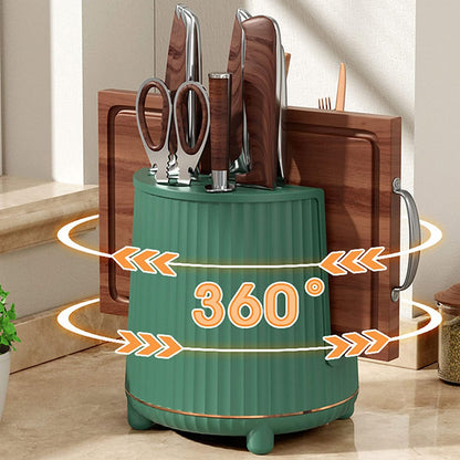 Rotary Kitchen Utensils Organizer