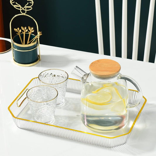 Gold Edge Serving Tray