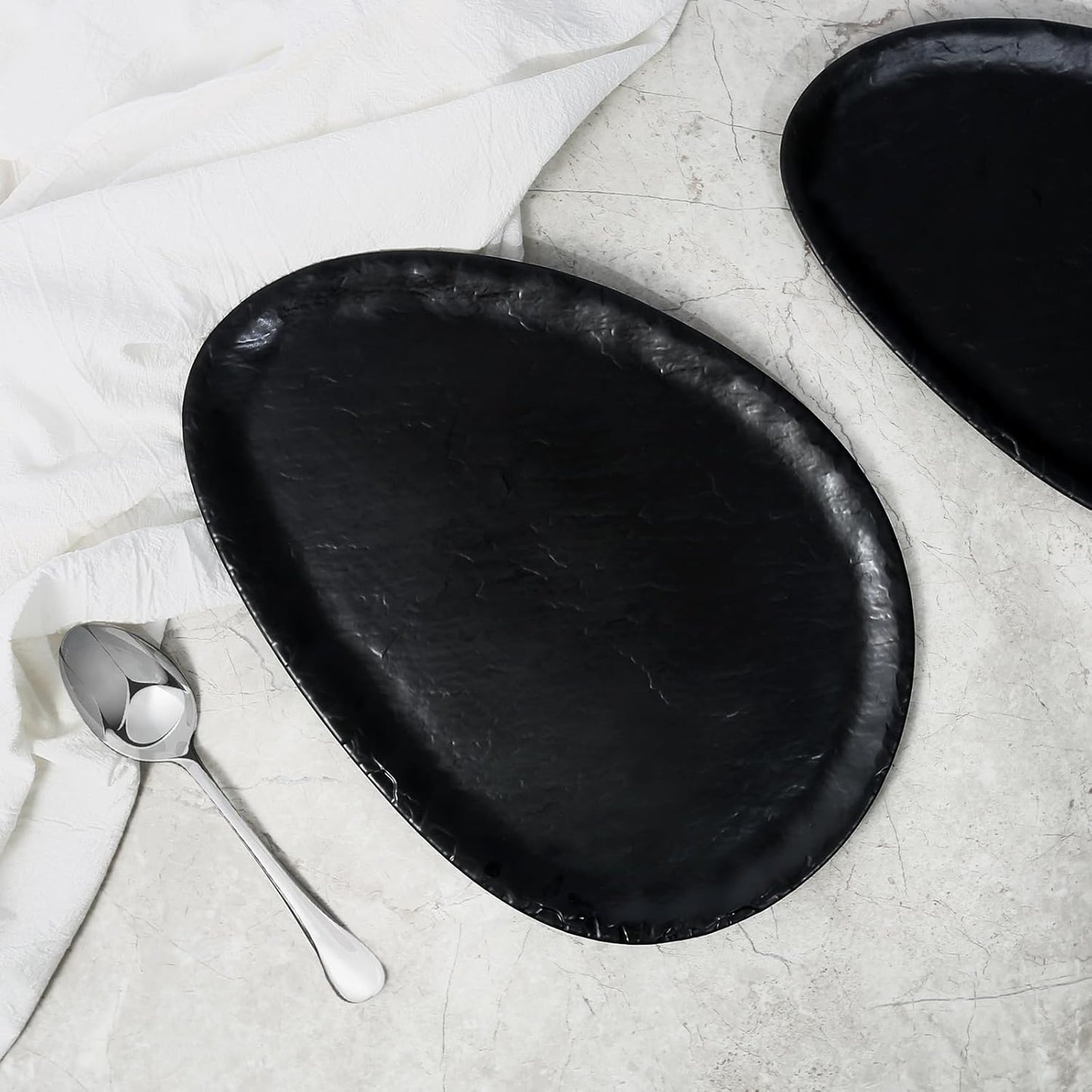 Melamine Irregular Triangle Dish