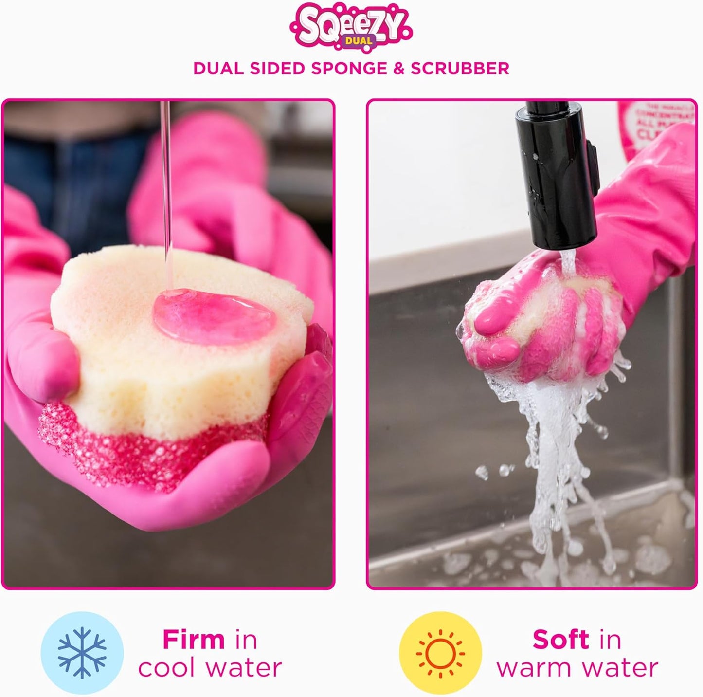 The Pink Stuff Sqeezy Dual Scrub