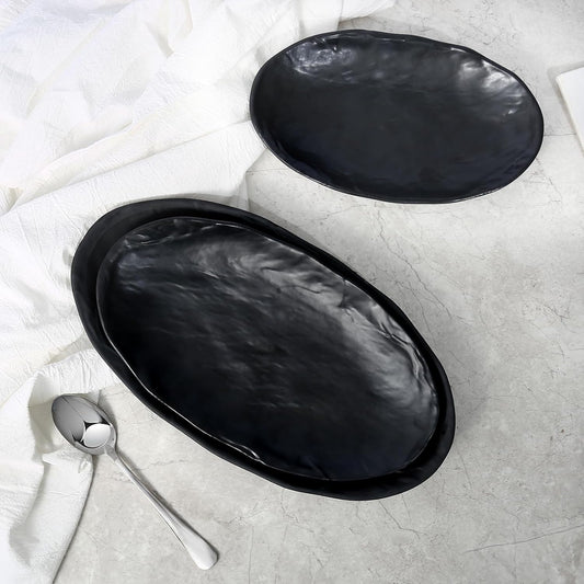 Melamine Mat Oval Plate