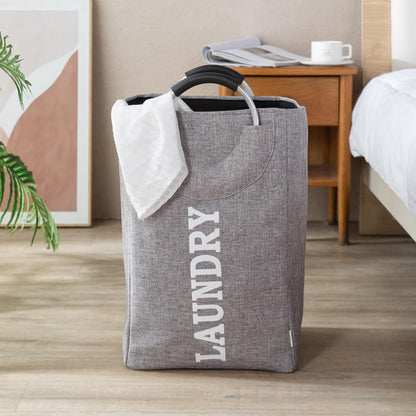 Collapsible Laundry Bag with Ring Handle