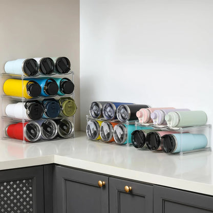 Water Bottles Organizer Stand