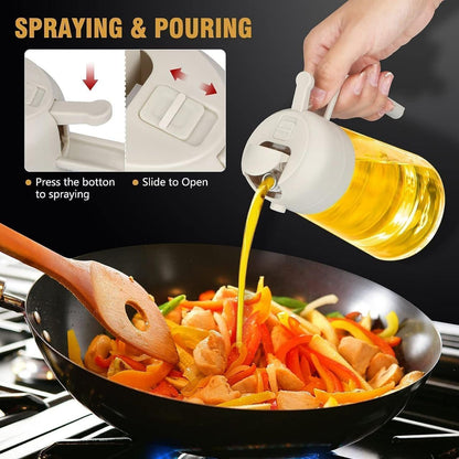 Two in one Oil Bottle Dispenser
