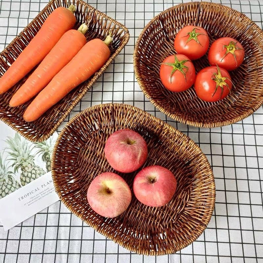 Rattan Bread Basket