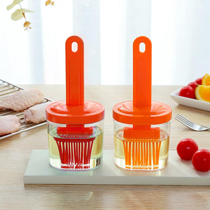 Oil Brush With Container