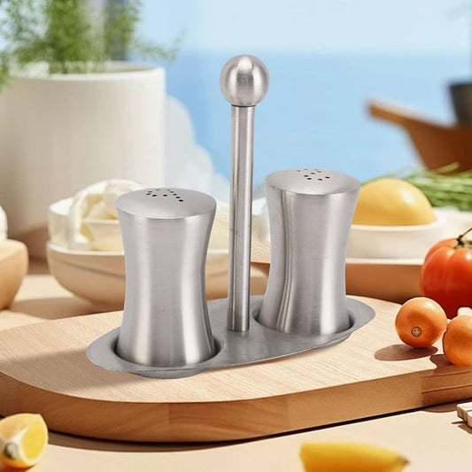 Salt and Pepper Set on Stand