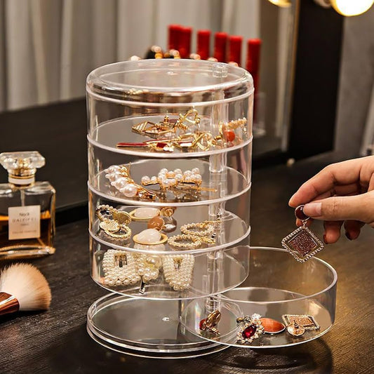 5 Layers Rotating Jewelry Box