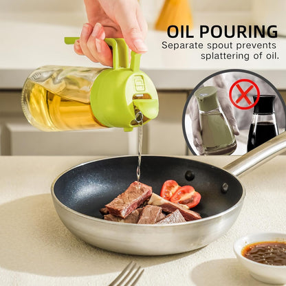 Two in one Oil Bottle Dispenser