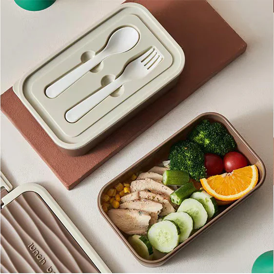Double Decker Plastic Lunch Box