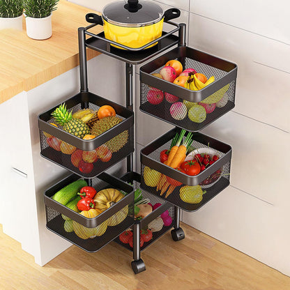 5 Layers Square Rotating Rack – Souksville