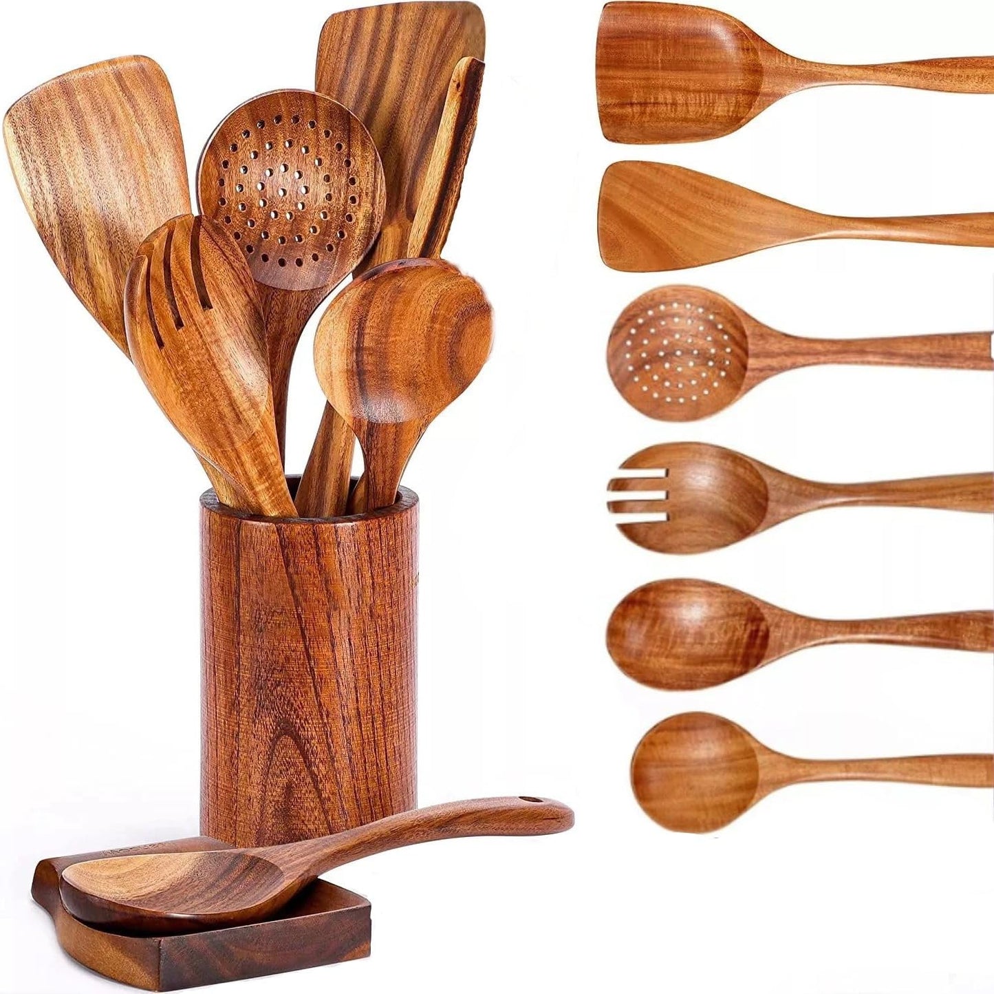 Acacia Utensil Set