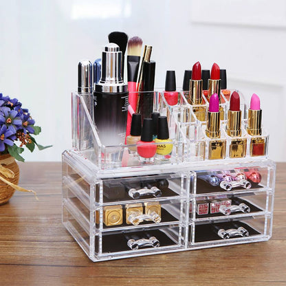 Makeup Organizer with 6 Small Drawers