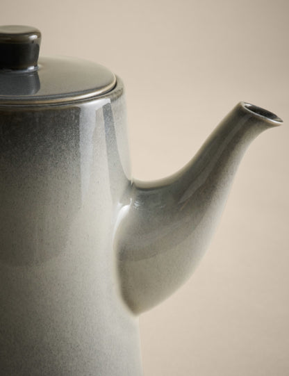 Gray Glazed Tea Pot
