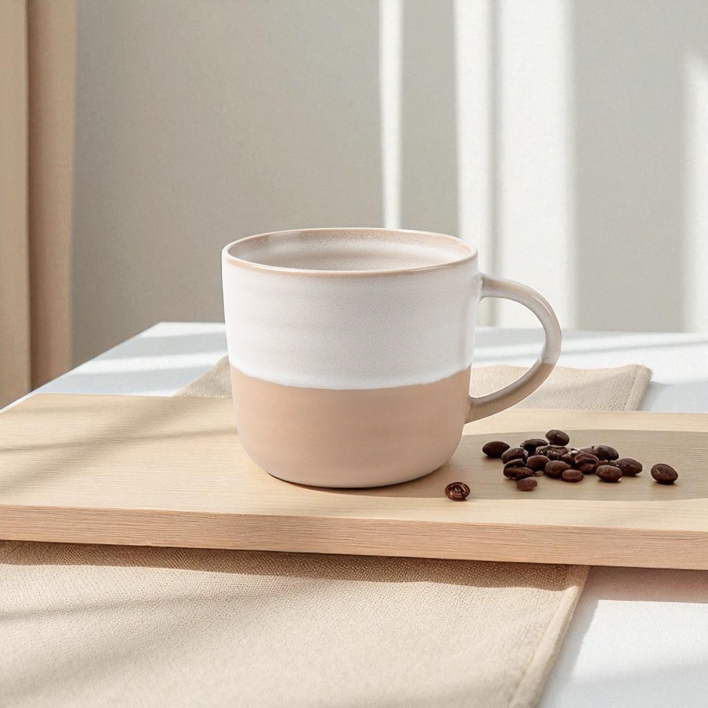 Sandy Spiral Mug