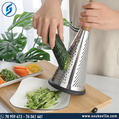 Cone Shaped 3 Sided Grater