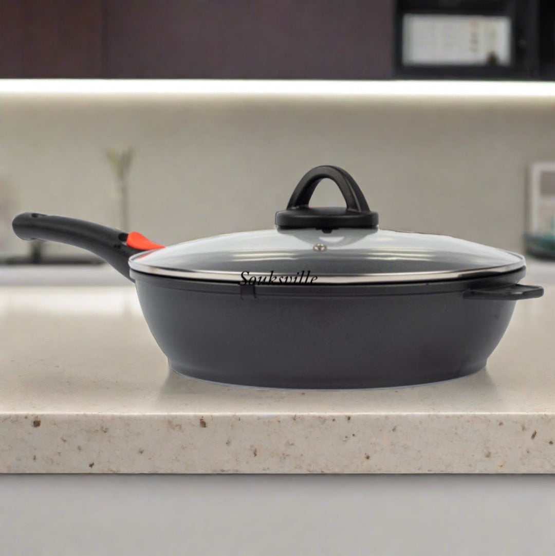 Venus Deep Fry Pan With Lid