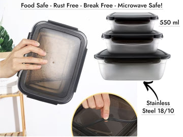 Stainless Steel Food Container 1800ml