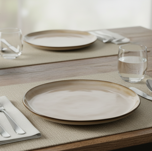 Irregular Shape Dinner Plate (Set of 6)